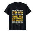 Funny Step Dad Step Daughter Stepdad T-Shirt - Streetwear Style for Adults - T-Shirt, Sweatshirt, Hoodie