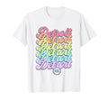 Nba Detroit Pistons Pastel Rainbow T-Shirt - Streetwear Style for Adults - T-Shirt, Sweatshirt, Hoodie