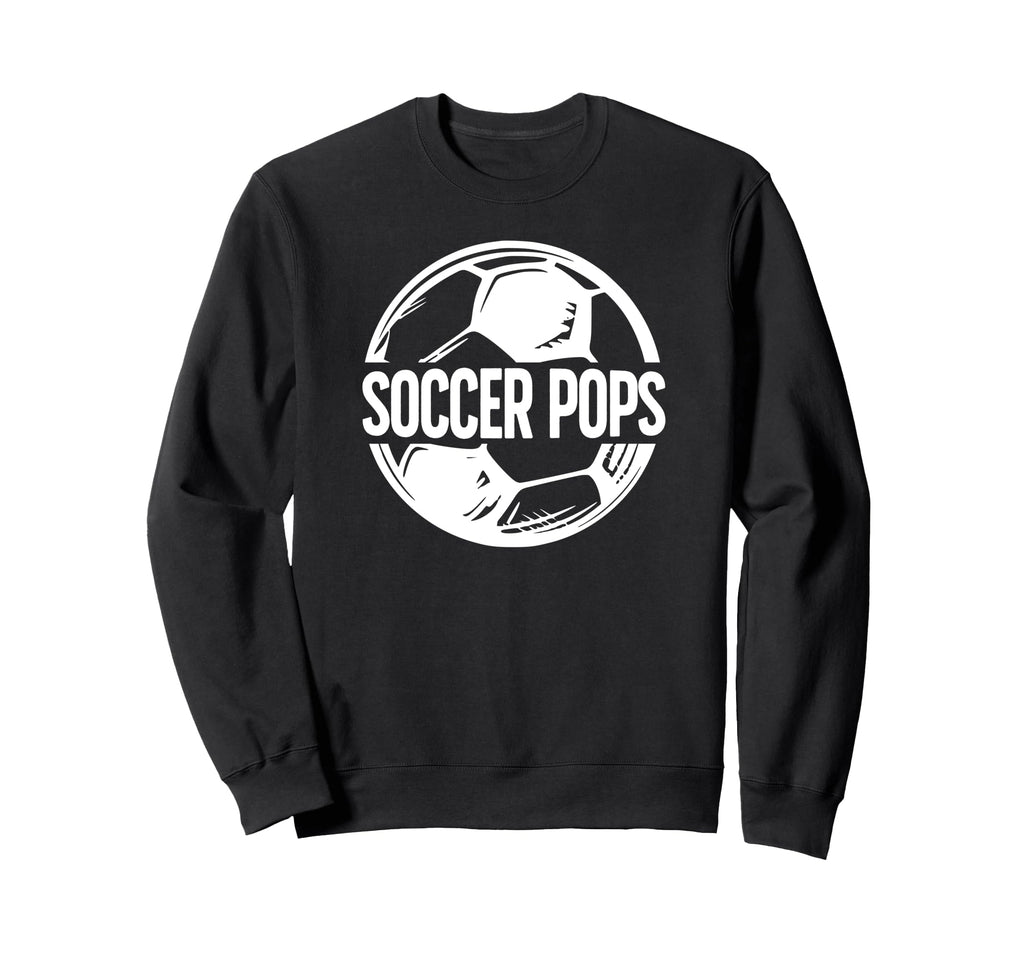 Soccer Pops Grandpa Pops Soccer Player Sweatshirt - Novelty Apparel Unisex - T-Shirt, Sweatshirt, Hoodie