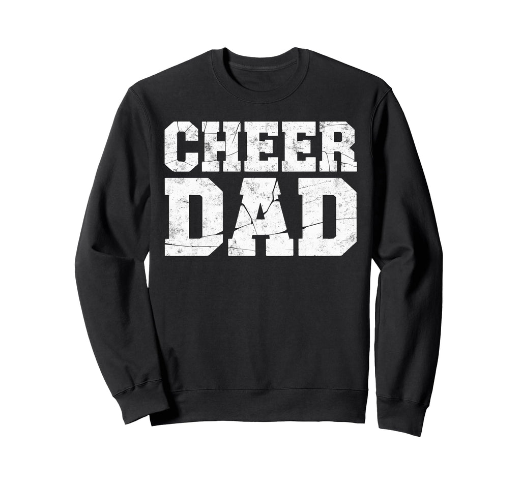 Cheer Dad Cheerleading Team Sweatshirt - Minimalist Print Unisex - T-Shirt, Sweatshirt, Hoodie