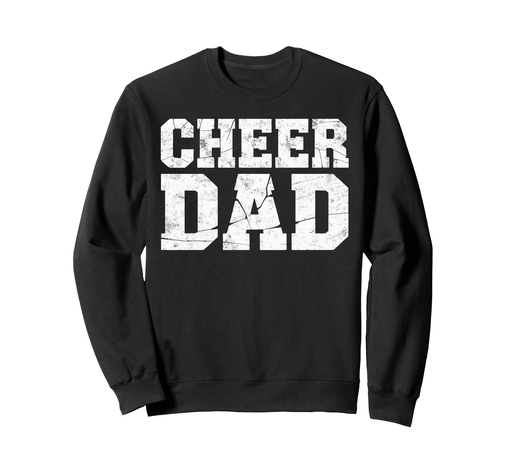 Cheer Dad Cheerleading Team Sweatshirt - Minimalist Print Unisex - T-Shirt, Sweatshirt, Hoodie
