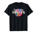Born To Play Soccer Trendy Tie Dye Soccer T-Shirt - Trendy Graphic Unisex - T-Shirt, Sweatshirt, Hoodie