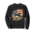 Air Force Veteran Us American Sweatshirt - Aesthetic Graphic for Adults - T-Shirt, Sweatshirt, Hoodie