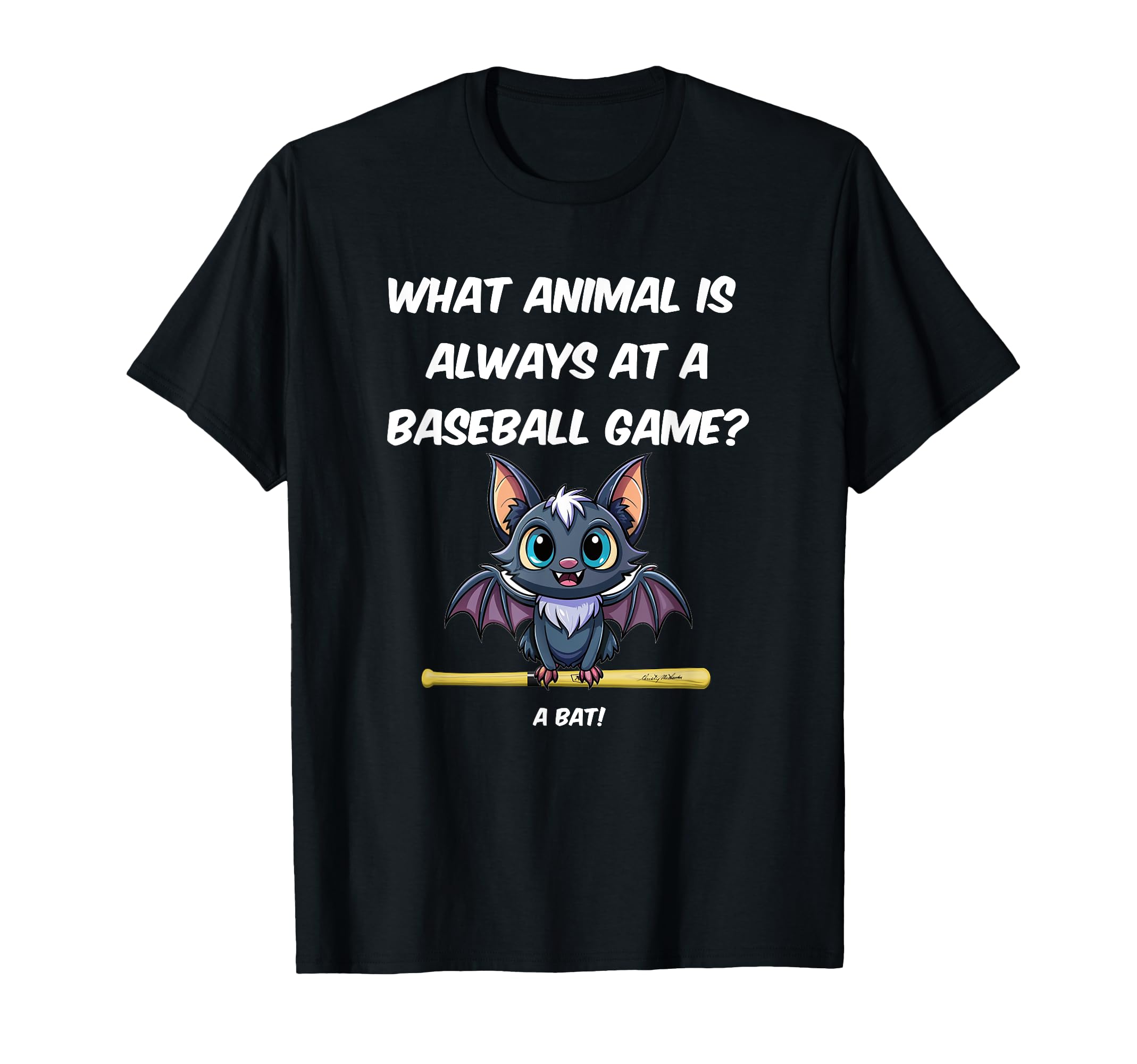 What Animal Is Always Baseball Game T-Shirt - Aesthetic Graphic Men Women - T-Shirt, Sweatshirt, Hoodie