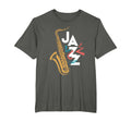 Jazz Jazz Musician Saxophonist T-Shirt - Casual Everyday Wear Men Women - T-Shirt, Sweatshirt, Hoodie
