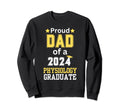 Proud Dad Class 2024 Physiology Sweatshirt - Aesthetic Graphic Unisex - T-Shirt, Sweatshirt, Hoodie