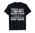 Proud Grandpa Soccer Player T-Shirt - Casual Everyday Wear Unisex - T-Shirt, Sweatshirt, Hoodie