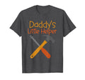 Daddys Little Helper Tools Dad Son T-Shirt - Fun Novelty Design for Adults - T-Shirt, Sweatshirt, Hoodie