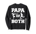 Papa Both Funny Soccer And Gymnastics Sweatshirt - Novelty Apparel Unisex - T-Shirt, Sweatshirt, Hoodie