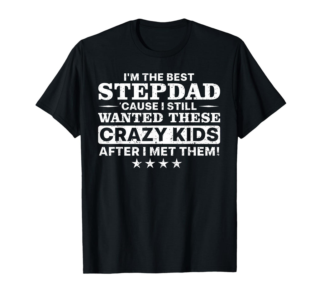 Stepdad Father Step Dad Parenthood T-Shirt - Aesthetic Graphic Unisex - T-Shirt, Sweatshirt, Hoodie