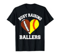 Busy Raising Ballers Football T-Shirt - Novelty Apparel for Adults - T-Shirt, Sweatshirt, Hoodie