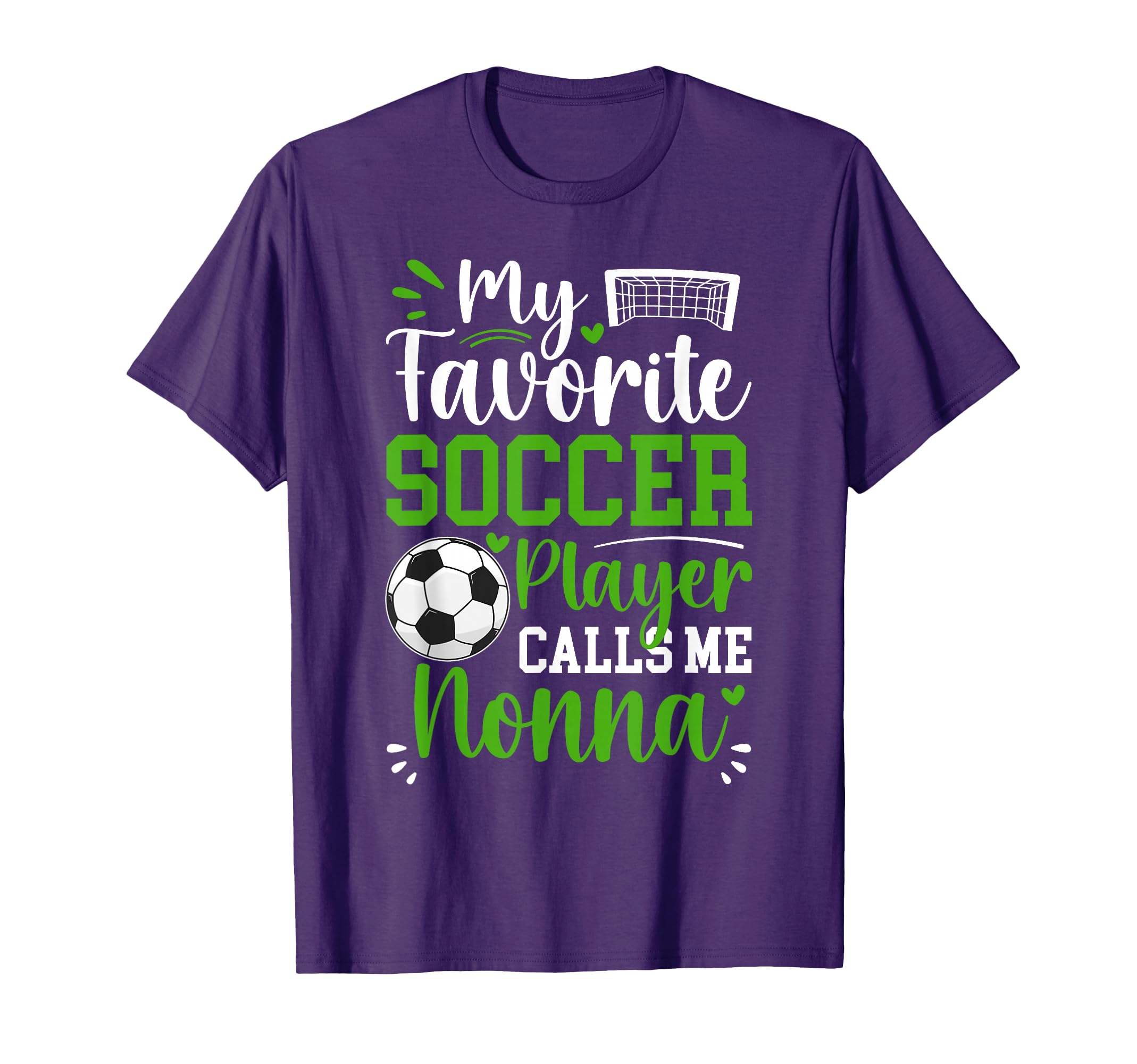 My Favorite Soccer Player Calls Me Nonna T-Shirt - Minimalist Print Unisex - T-Shirt, Sweatshirt, Hoodie