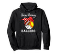 Busy Raising Ballers Funny Softball Hoodie - Streetwear Style Unisex - T-Shirt, Sweatshirt, Hoodie