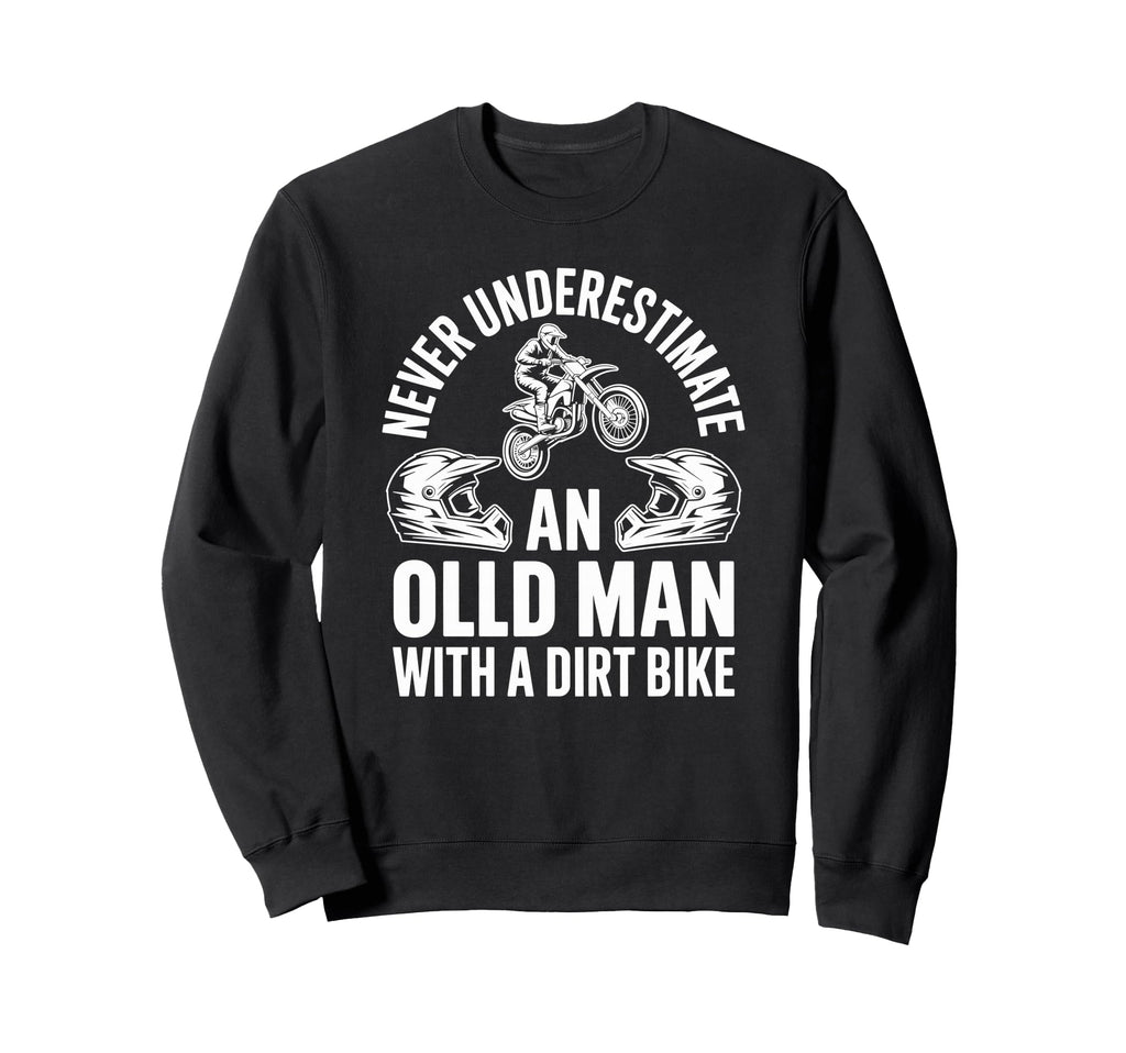 Grandpa Loves Riding His Off Road Sweatshirt - Trendy Graphic Unisex - T-Shirt, Sweatshirt, Hoodie