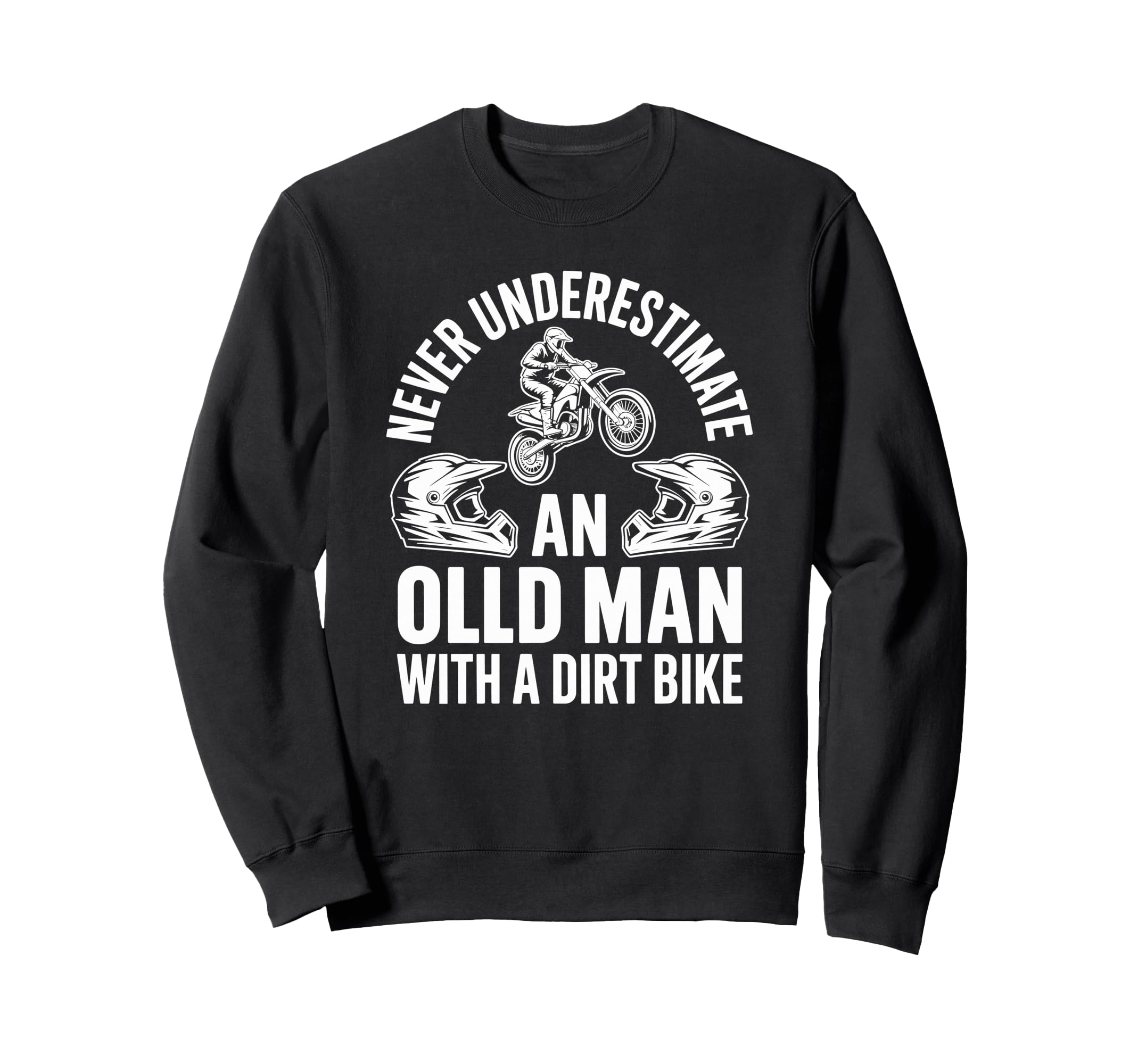 Grandpa Loves Riding His Off Road Sweatshirt - Trendy Graphic Unisex - T-Shirt, Sweatshirt, Hoodie