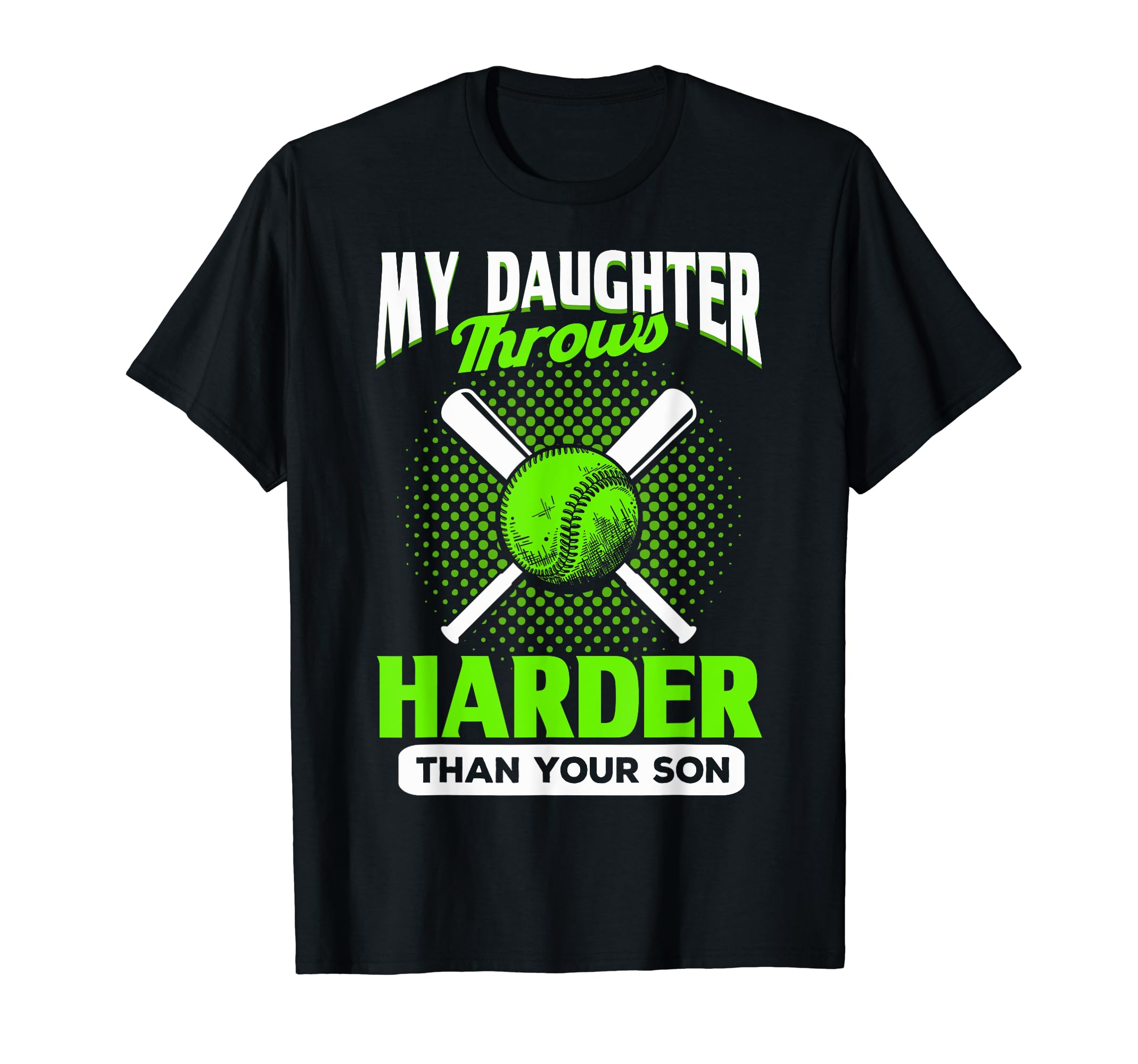 Softball Dads Baseball Dads My T-Shirt - Aesthetic Graphic for Adults - T-Shirt, Sweatshirt, Hoodie
