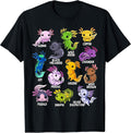 Axolotl Cute Axolotls of The World Kawaii Aquatic - Adult & Kids T-Shirts, Sweatshirts & Hoodies apparel design preview 1