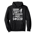 My Grandkids Have Soccer Grandpa Soccer Hoodie - Minimalist Print Unisex - T-Shirt, Sweatshirt, Hoodie