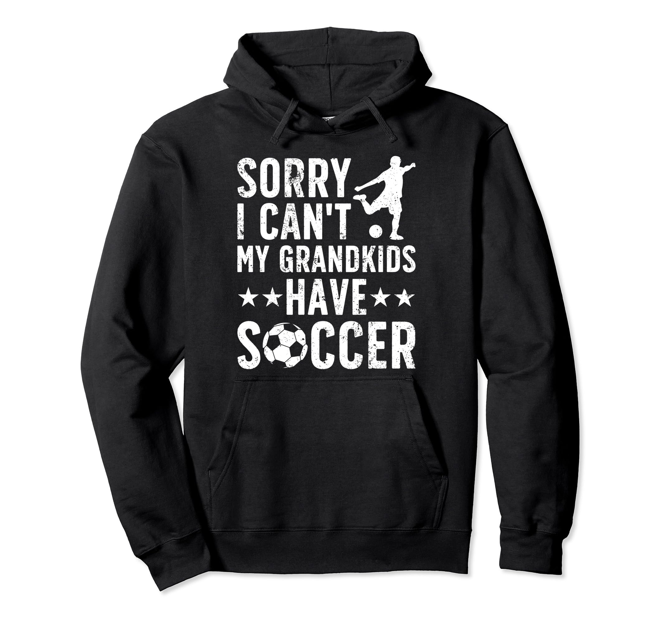 My Grandkids Have Soccer Grandpa Soccer Hoodie - Minimalist Print Unisex - T-Shirt, Sweatshirt, Hoodie