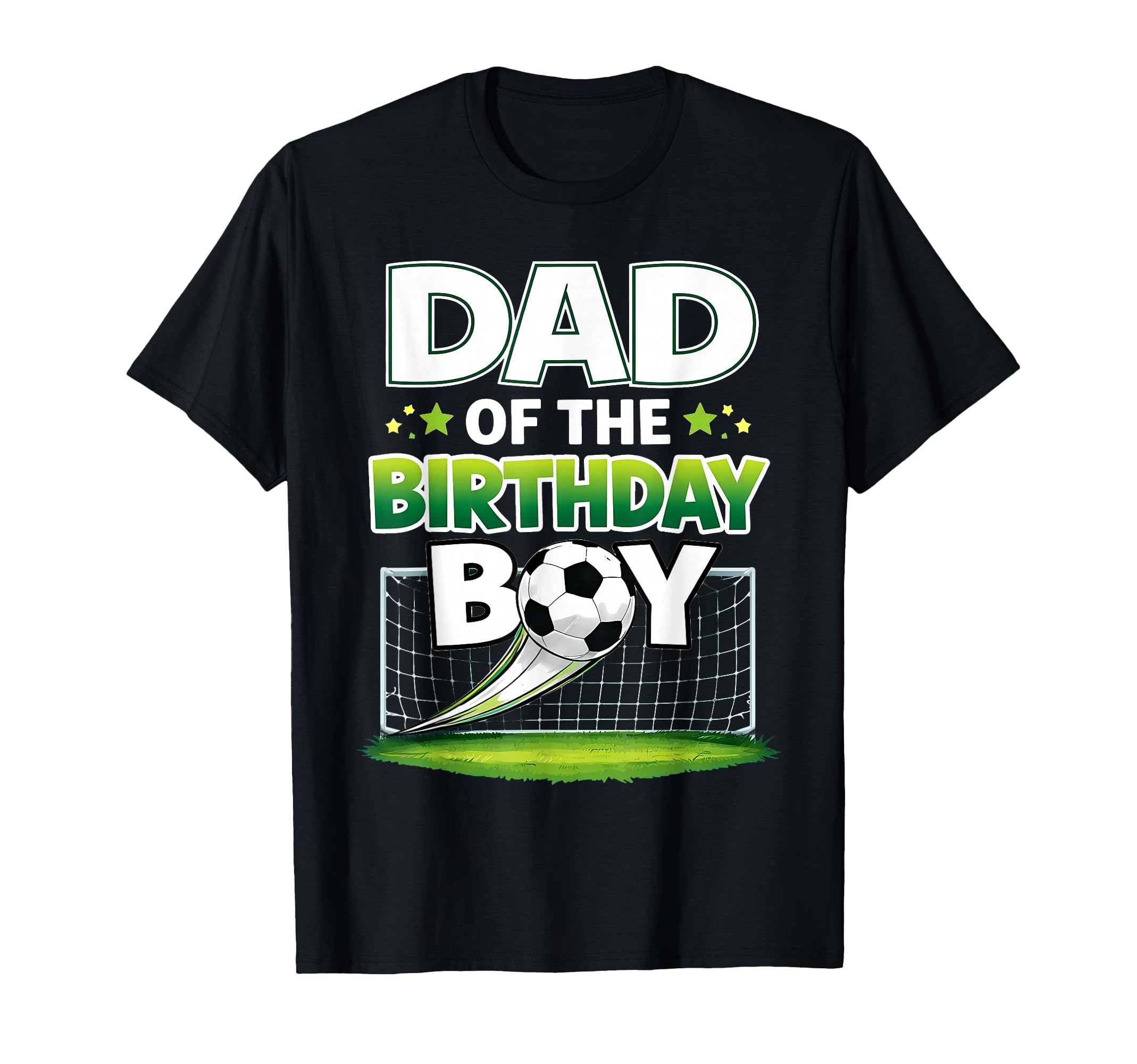 Dad Birthday Soccer Birthday T-Shirt - Aesthetic Graphic for Adults - T-Shirt, Sweatshirt, Hoodie