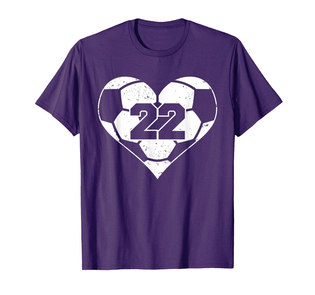 Soccer Number 22 Jersey Funny T-Shirt - Aesthetic Graphic for Adults - T-Shirt, Sweatshirt, Hoodie