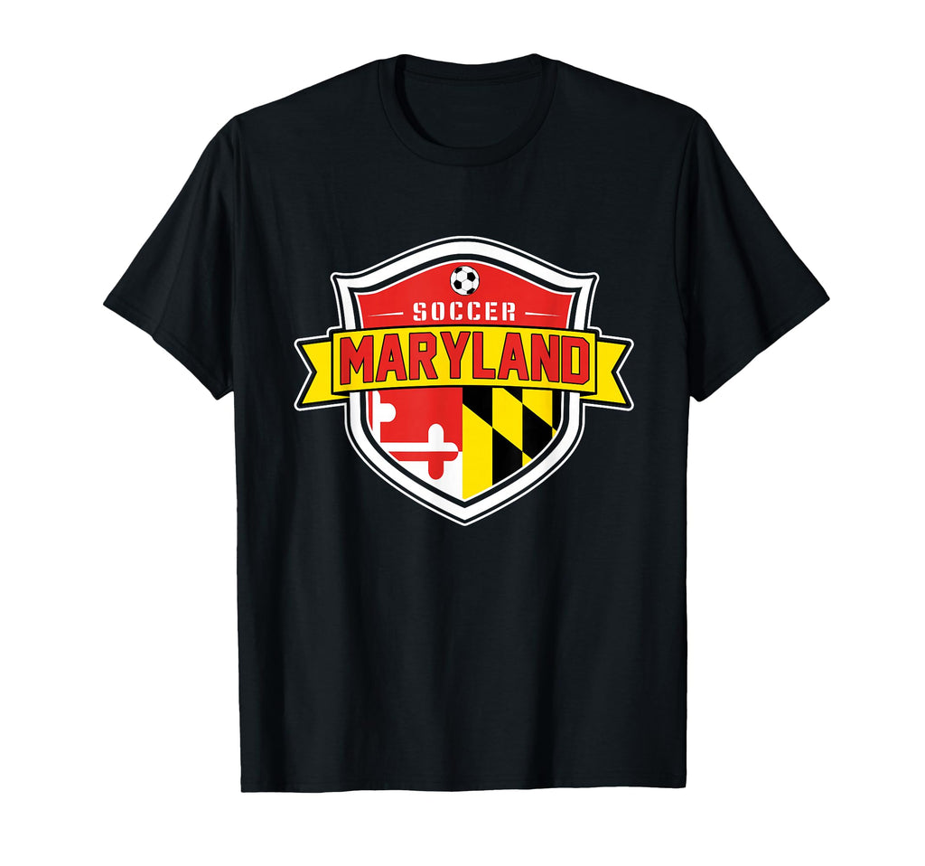 Maryland Soccer T-Shirt - Aesthetic Graphic for Adults - T-Shirt, Sweatshirt, Hoodie