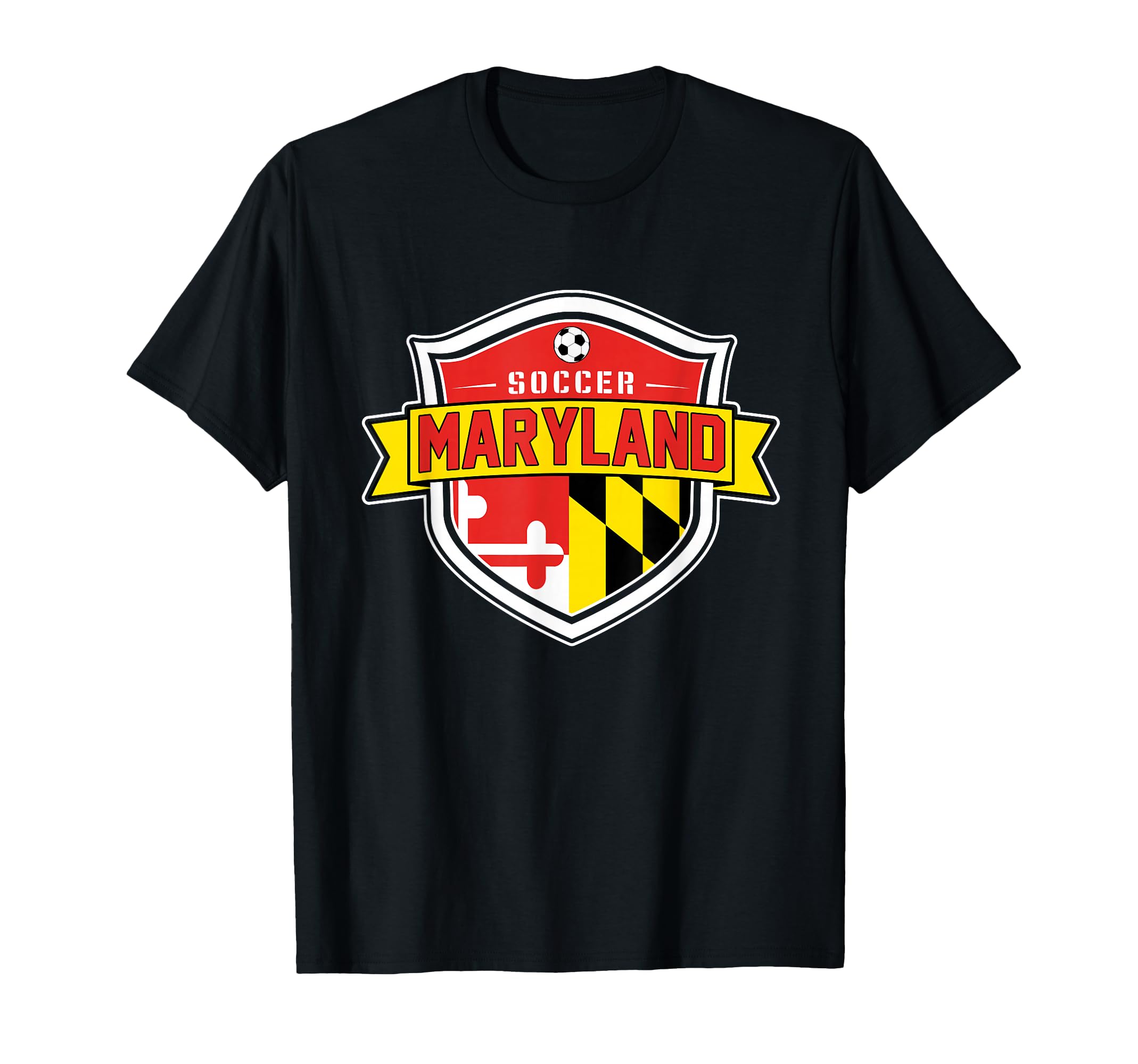 Maryland Soccer T-Shirt - Aesthetic Graphic for Adults - T-Shirt, Sweatshirt, Hoodie