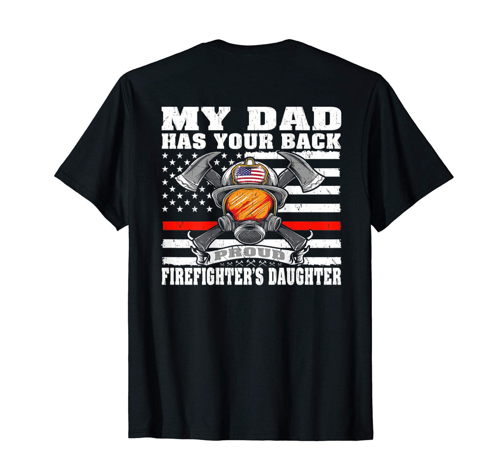 My Dad Has Your Back Proud T-Shirt - Casual Everyday Wear for Adults - T-Shirt, Sweatshirt, Hoodie