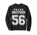 Number 56 Custom Proud Soccer Sweatshirt - Streetwear Style for Adults - T-Shirt, Sweatshirt, Hoodie