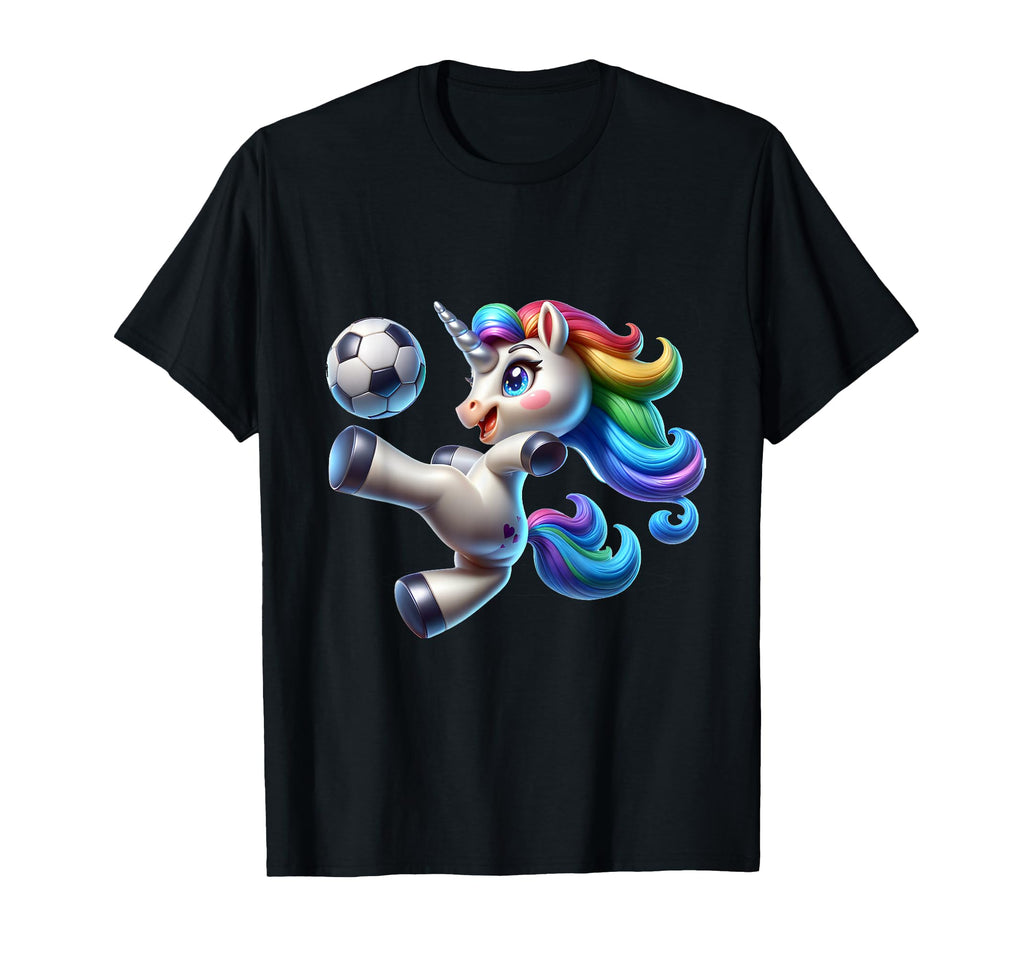 Soccer Player Unicorn T-Shirt - Fun Novelty Design for Adults - T-Shirt, Sweatshirt, Hoodie