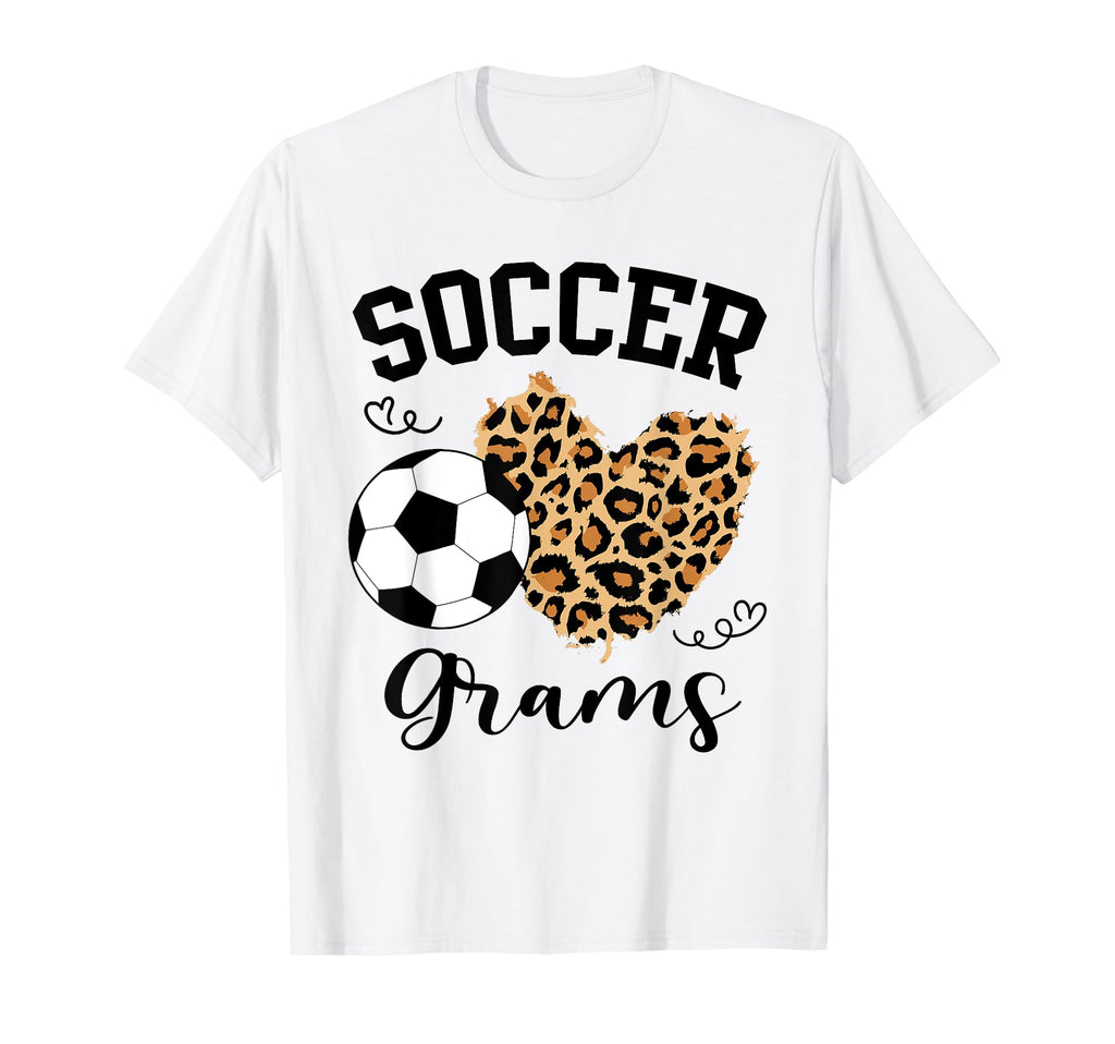 Soccer Grams Heart Leopard Grams T-Shirt - Streetwear Style for Adults - T-Shirt, Sweatshirt, Hoodie