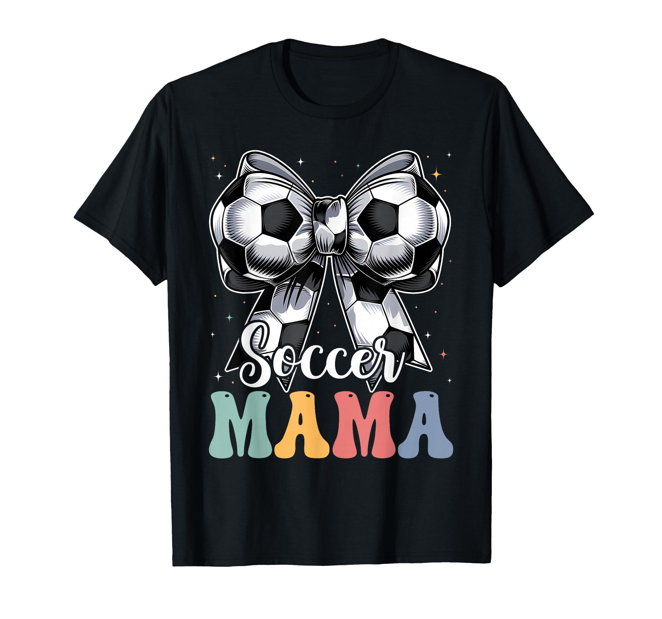 Soccer Mama Groovy Soccer Softball Mom T-Shirt - Unique Graphic for Adults - T-Shirt, Sweatshirt, Hoodie