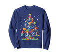 Mermaid Tree Family Matching Mermaid Sweatshirt - Trendy Graphic Men Women - T-Shirt, Sweatshirt, Hoodie