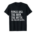 Bonus Dad Myth Bad Influence T-Shirt - Graphic Print Unisex - T-Shirt, Sweatshirt, Hoodie