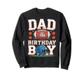 Birthday Dad Football Fan Favorite Sweatshirt - Custom Art Print for Adults - T-Shirt, Sweatshirt, Hoodie