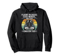 Funny Truck Driver Joke Trucker Dad Hoodie - Custom Art Print for Adults - T-Shirt, Sweatshirt, Hoodie