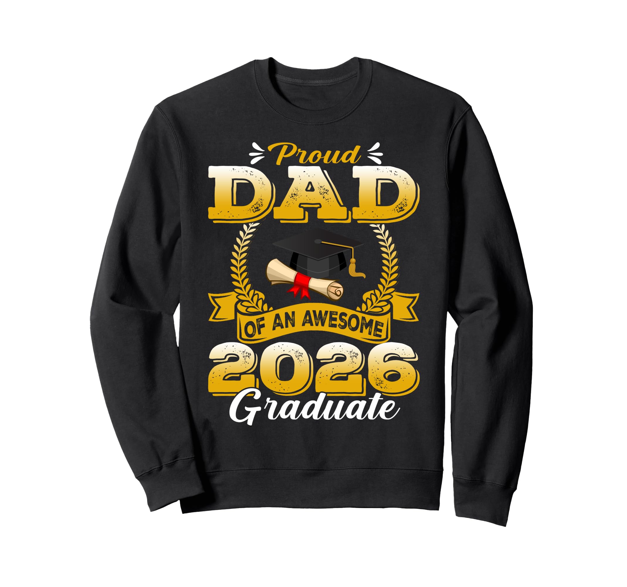 Class 2026 Graduate Proud Family Hoodie - Streetwear Style for Adults - T-Shirt, Sweatshirt, Hoodie