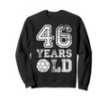 46 Years Old Soccer Sports Birthday 46Th Sweatshirt - Graphic Print Unisex - T-Shirt, Sweatshirt, Hoodie