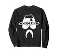 Lowrider Hat Chicano Moustache Sweatshirt - Graphic Print Men Women - T-Shirt, Sweatshirt, Hoodie