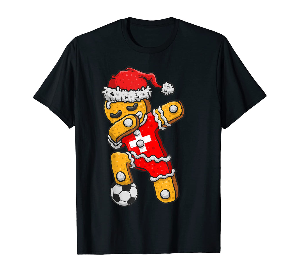 Soccer Dabbing Gingerbread T-Shirt - Fun Novelty Design Men Women - T-Shirt, Sweatshirt, Hoodie