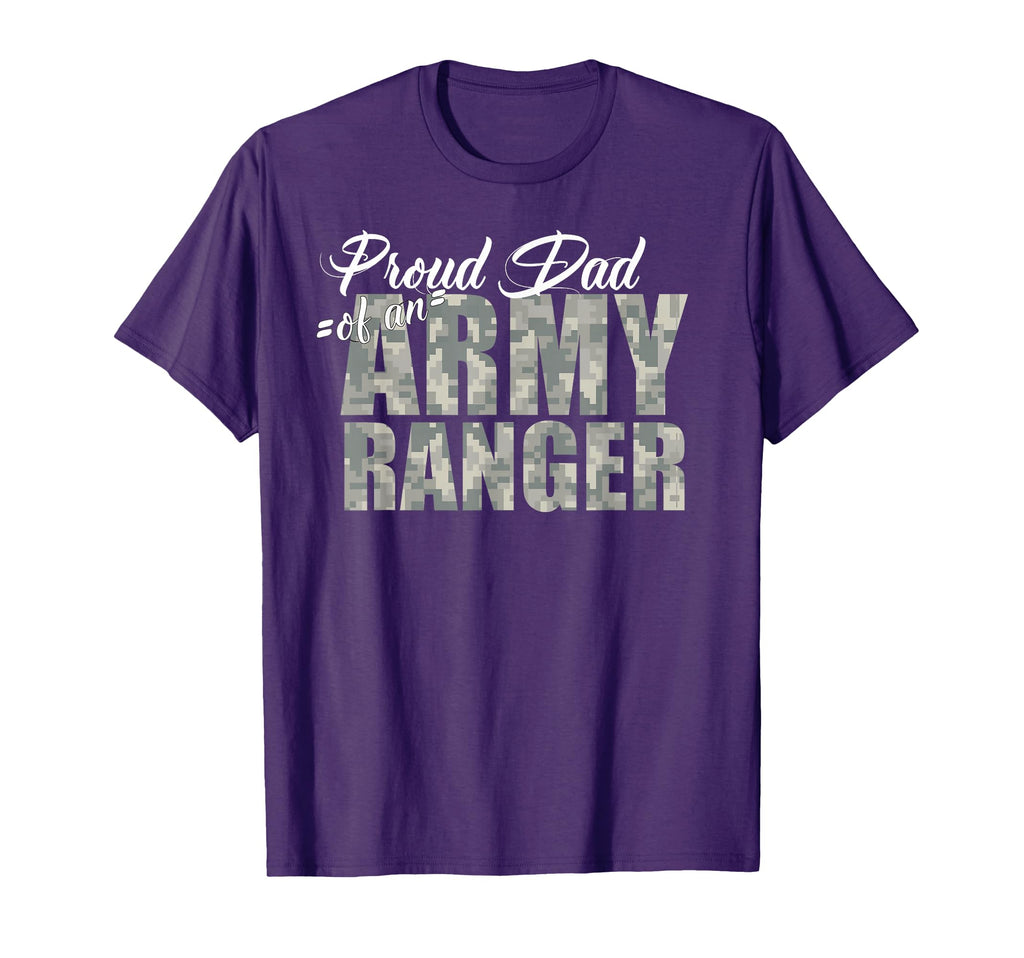 Proud Dad Army Ranger T-Shirt - Custom Art Print Men Women - T-Shirt, Sweatshirt, Hoodie