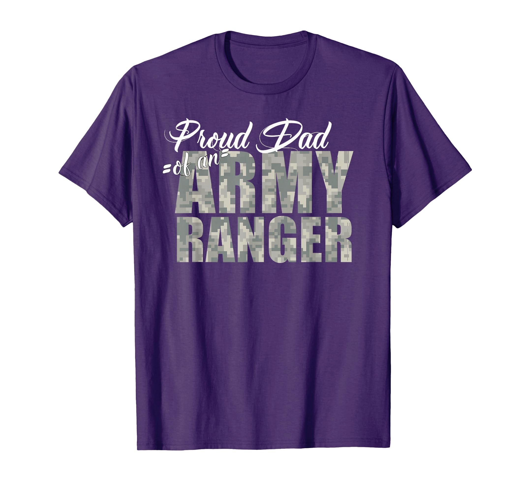 Proud Dad Army Ranger T-Shirt - Custom Art Print Men Women - T-Shirt, Sweatshirt, Hoodie