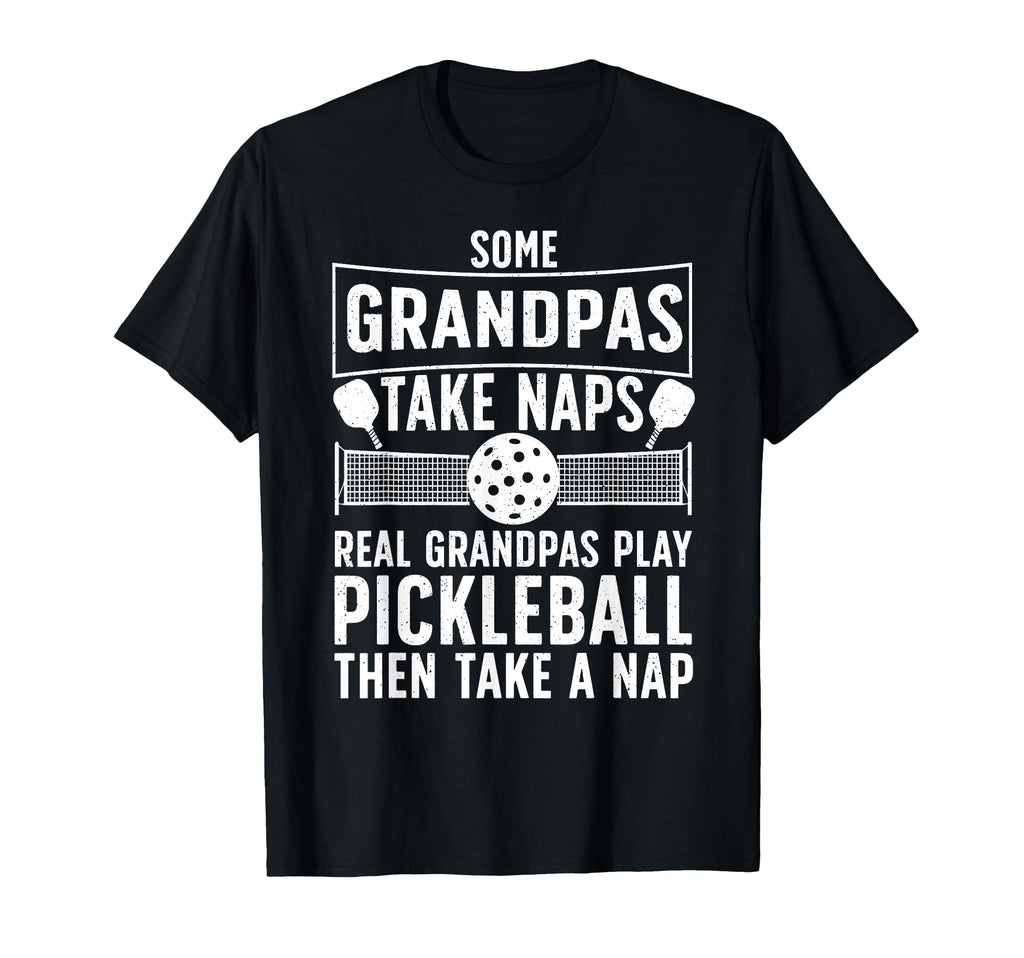 Pickleball Grandpa Paddle Sport T-Shirt - Novelty Apparel Men Women - T-Shirt, Sweatshirt, Hoodie