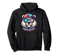 Papa Bear Fathers Day Gift Us Hoodie - Streetwear Style for Adults - T-Shirt, Sweatshirt, Hoodie