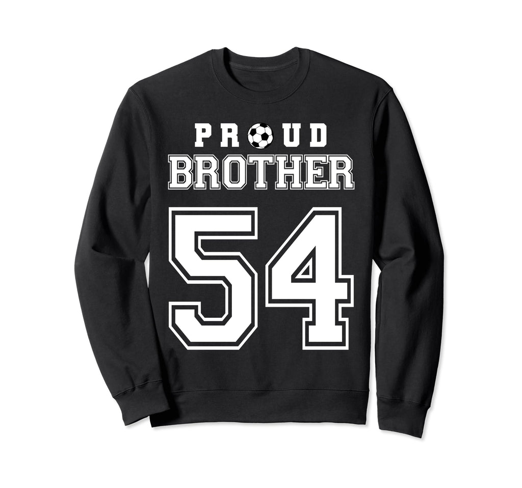 Number 54 Custom Proud Soccer Sweatshirt - Trendy Graphic for Adults - T-Shirt, Sweatshirt, Hoodie
