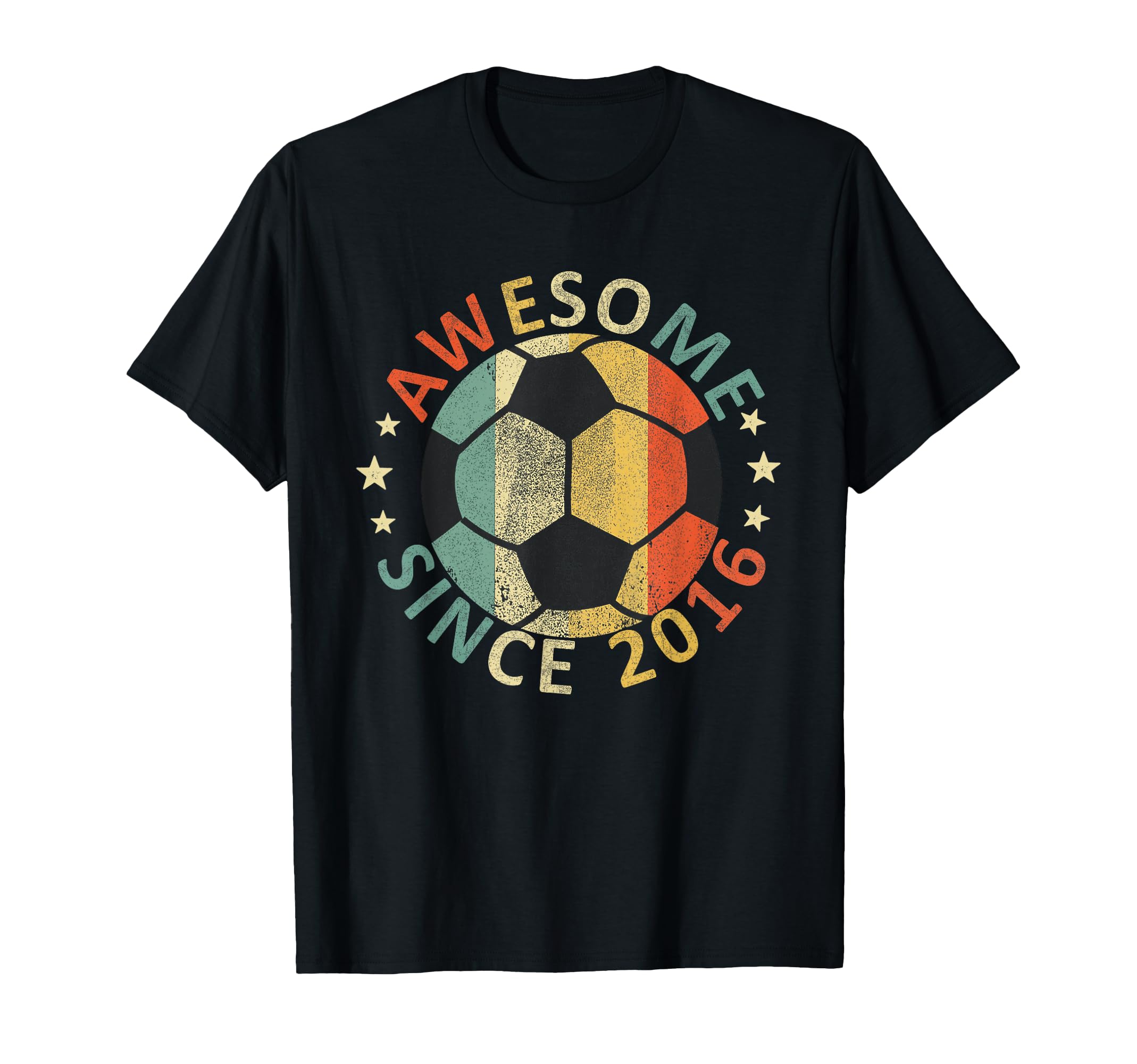 7Th Birthday 7 Year Old Awesome Since T-Shirt - Aesthetic Graphic Unisex - T-Shirt, Sweatshirt, Hoodie