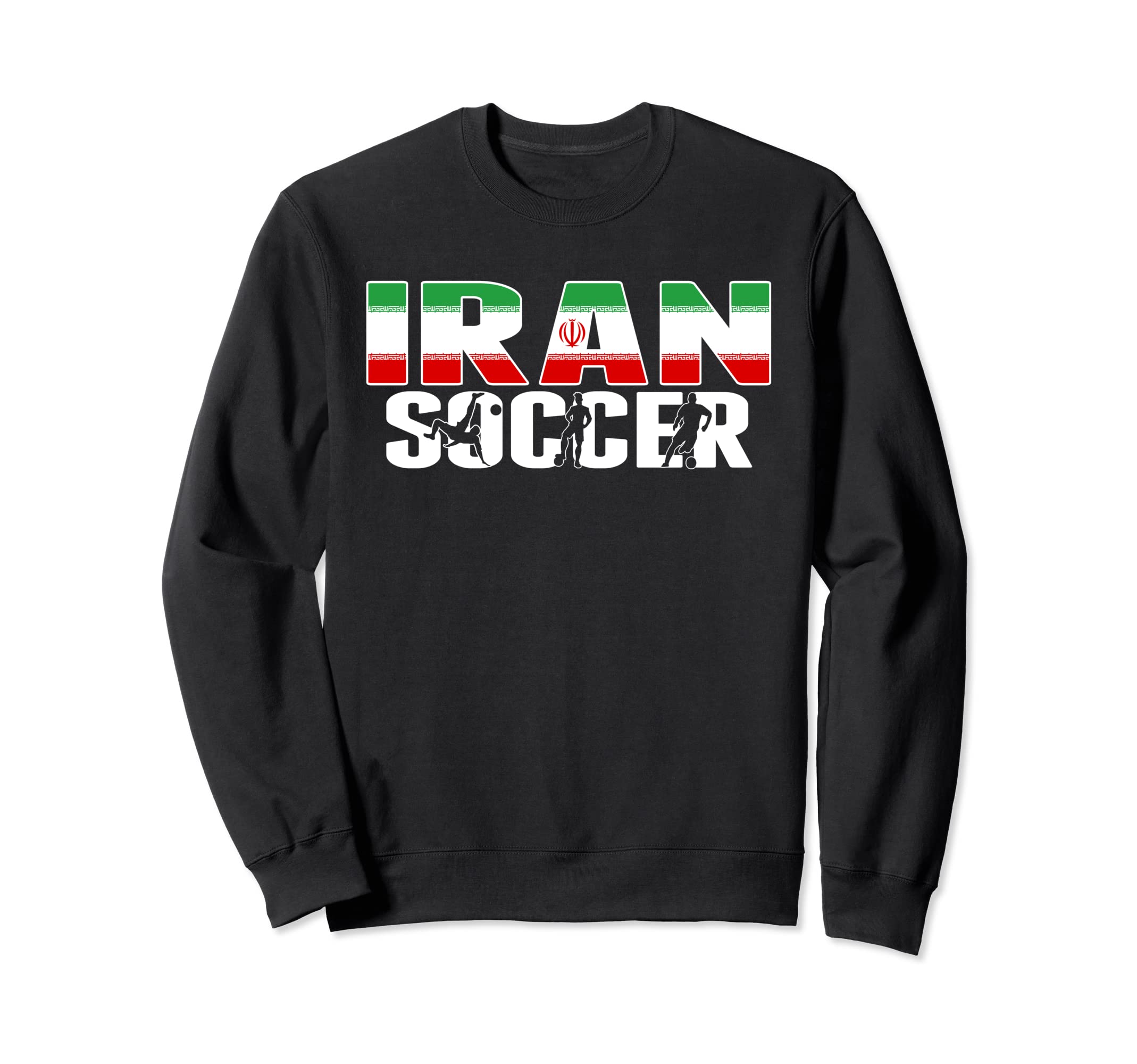 Iran Soccer Fans Jersey Proud Sweatshirt - Graphic Print for Adults - T-Shirt, Sweatshirt, Hoodie