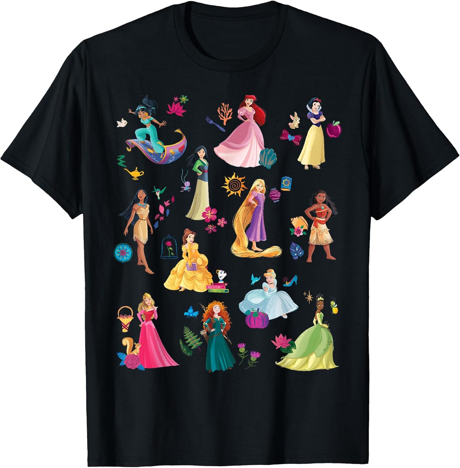 Princess Magical Print Small - Adult & Kids T-Shirts, Sweatshirts & Hoodies apparel design preview 1