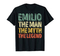 Emilio Myth Legend First Name Emilio T-Shirt - Novelty Apparel Unisex - T-Shirt, Sweatshirt, Hoodie