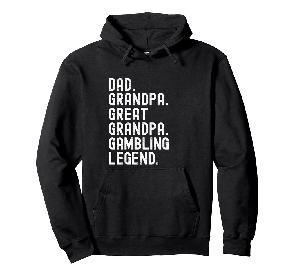 Husband Dad Grandpa Great Grandpa Hoodie - Minimalist Print for Adults - T-Shirt, Sweatshirt, Hoodie